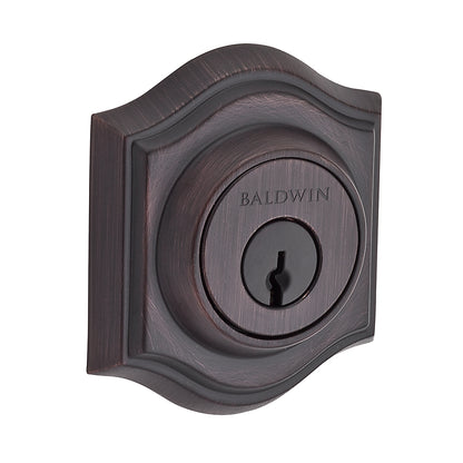Baldwin Reserve Series Traditional Arch Single Cylinder Deadbolt