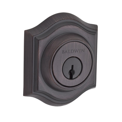 Baldwin Traditional Arch Deadbolt Venetian Bronze