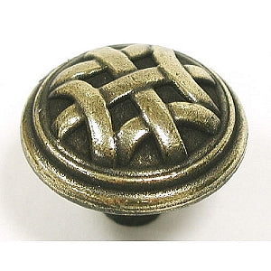 Top Knobs Tuscany Celtic Large Knob in Dark Antique Brass