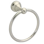 Dynasty Sonoma 6 1/2" Diameter Towel Ring- Shown in Satin Nickel