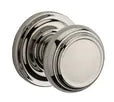 Baldwin Reserve Series Traditional Knob with Traditional Round Rosette