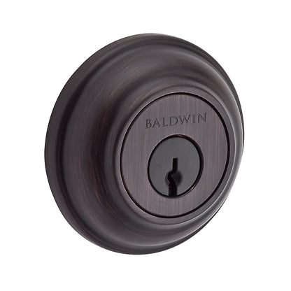 Baldwin Reserve Series Traditional Round Single Cylinder Deadbolt