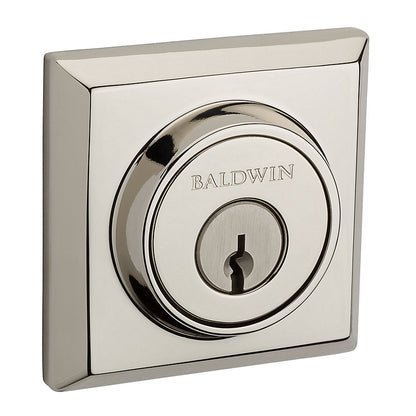 Baldwin Reserve Series Traditional Square Single Cylinder Deadbolt