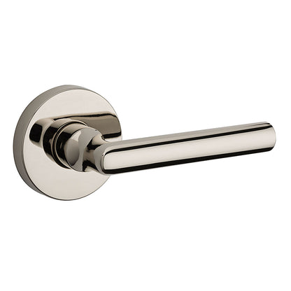 Baldwin Reserve Series Tube Lever with Round Rosette