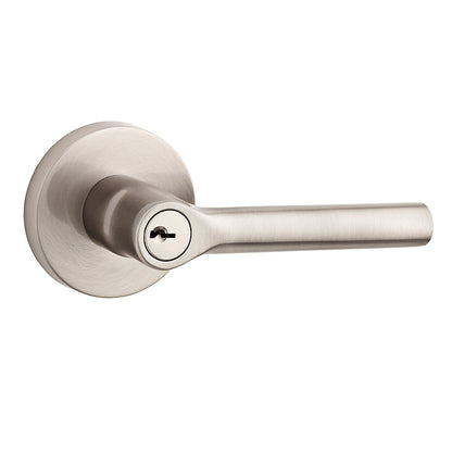 Keyed Lever In Satin Nickel