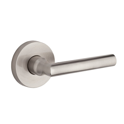 Baldwin Reserve Series Tube Lever with Round Rosette
