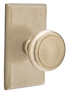 Emtek Butte Knob - Style 3 Rosette