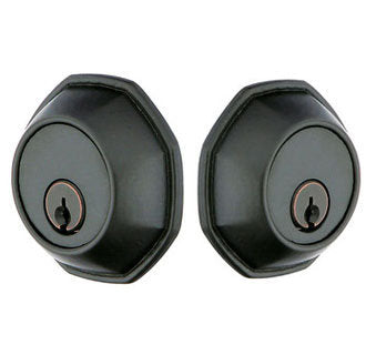 Emtek Octagon Style Double Cylinder Deadbolt
