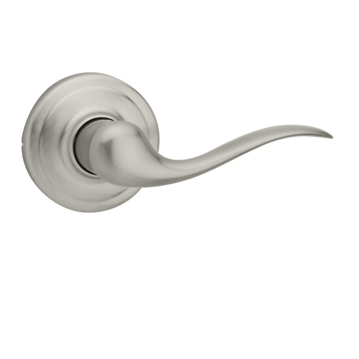 Kwikset Tustin Lever Handle Satin Nickel