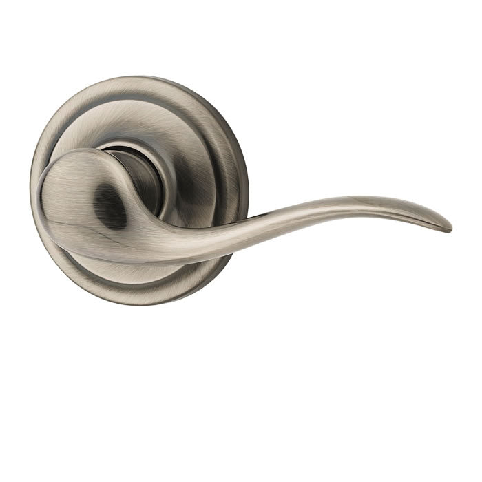 Kwikset Tustin Lever Handle Antique Nickel