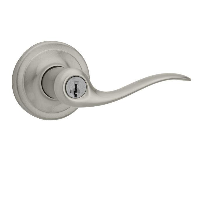 Kwikset Tustin Lever Handle Entrance