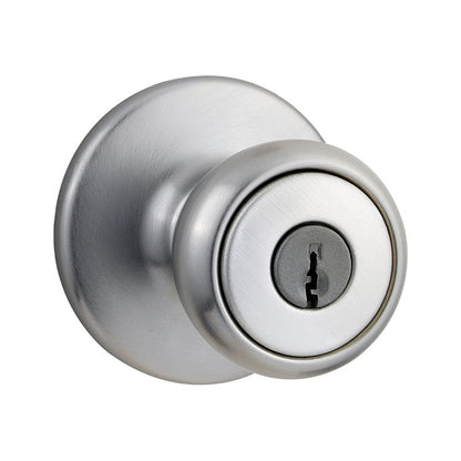 Kwikset Tylo Knob - Satin Chrome