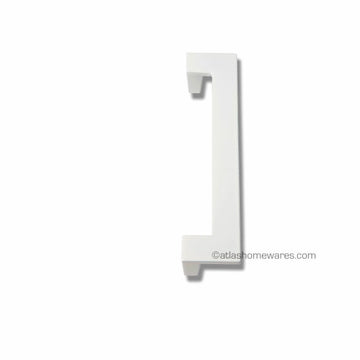 U Turn Pull 5 1/16 Inch (c-c) High White Gloss