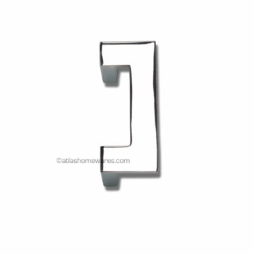 U Turn Pull 2 1/2 Inch (c-c) Polished Chrome