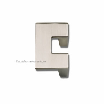 Atlas Homewares U-Turn Collection Single Small Pull in Brushed Nickel - 32mm CC