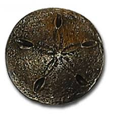 Bucksnort Sand Dollar Cabinet Knob