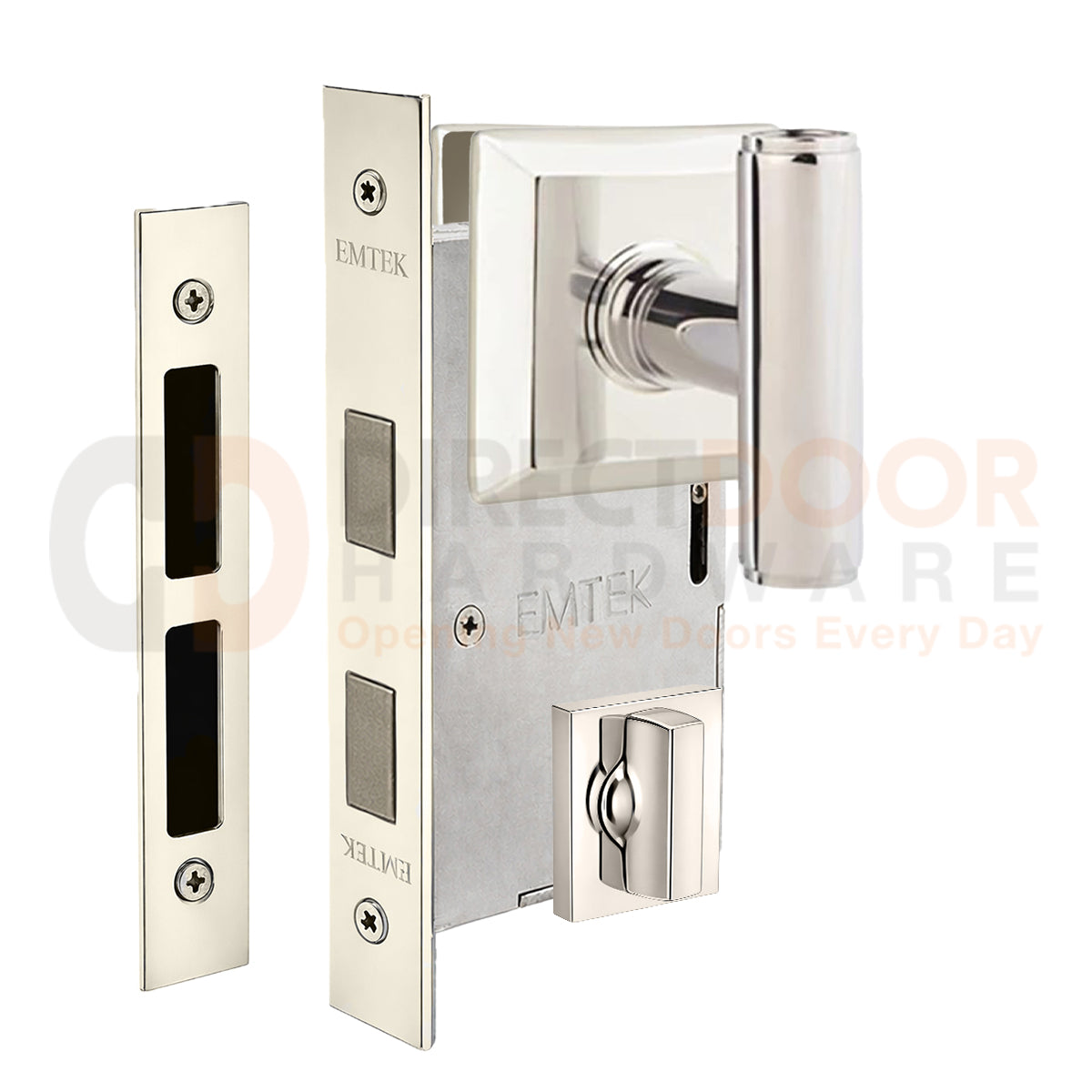 Emtek Ace Interior Mortise Knob with Quincy Rosette
