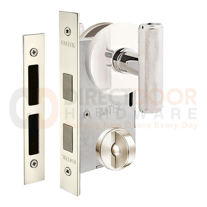 Emtek Ace Knurled Interior Mortise Knob with Disk Rosette