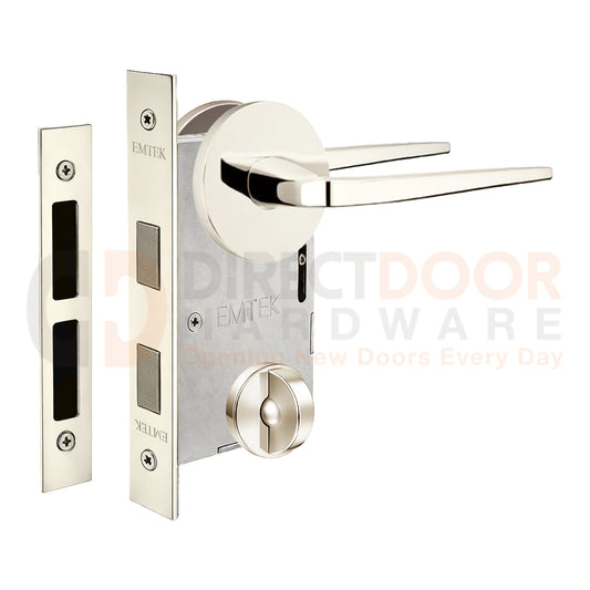 Emtek Athena Interior Mortise Lever with Disk Rosette