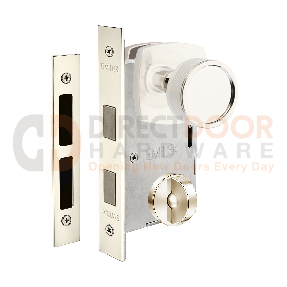Emtek Conical Marble Interior Mortise Lever with Urban Rosette