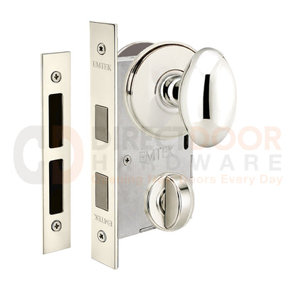 Emtek Egg Interior Mortise Knob with Watford Rosette
