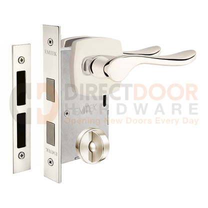 Emtek Luzern Interior Mortise Lever with Urban Rosette