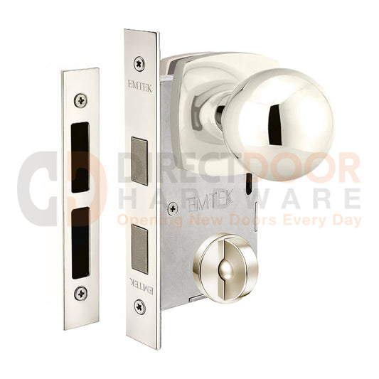 Emtek Orb Interior Mortise Knob with Urban Rosette