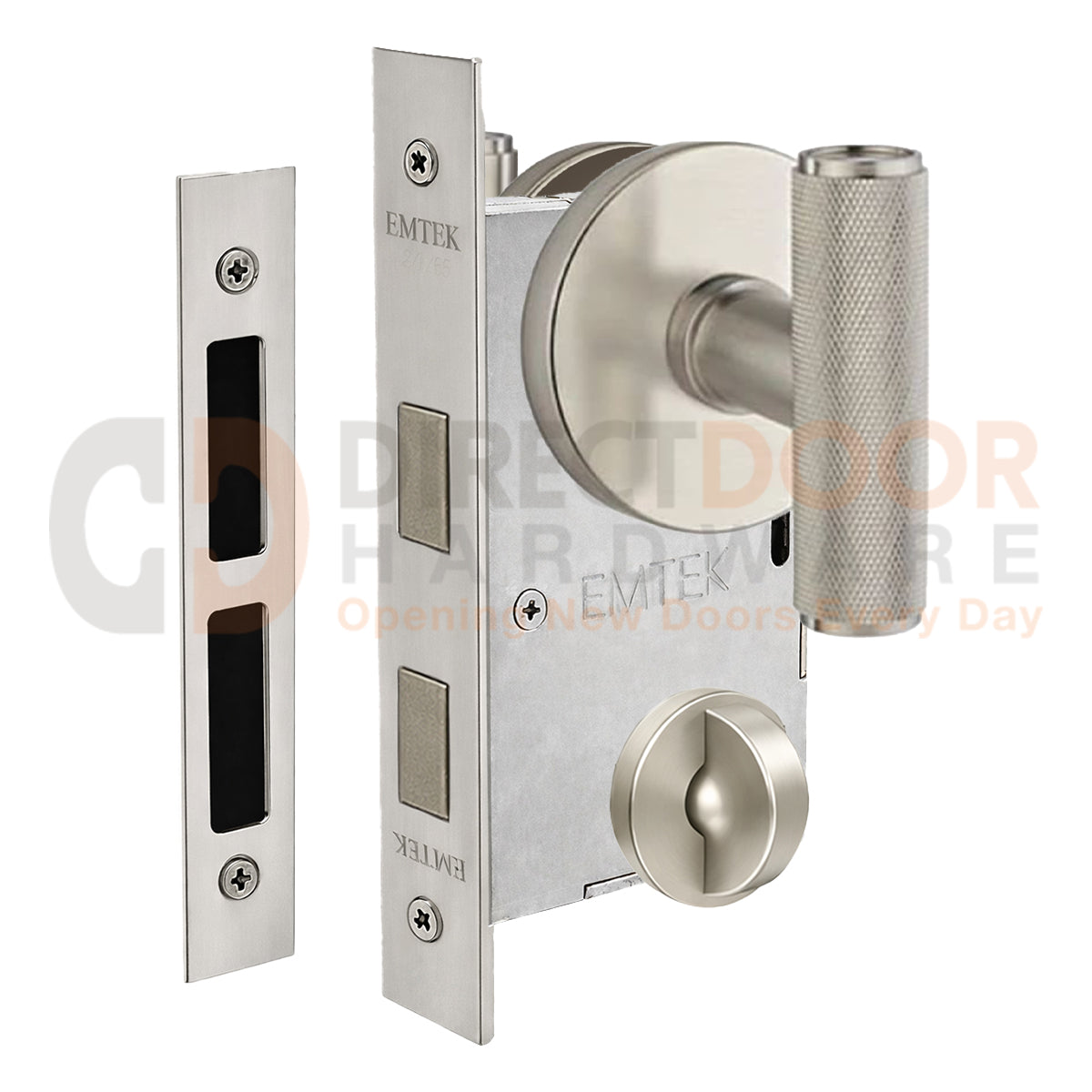 Emtek Ace Knurled Interior Mortise Knob with Disk Rosette