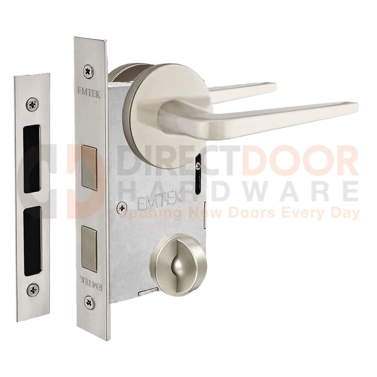 Emtek Athena Interior Mortise Lever with Disk Rosette