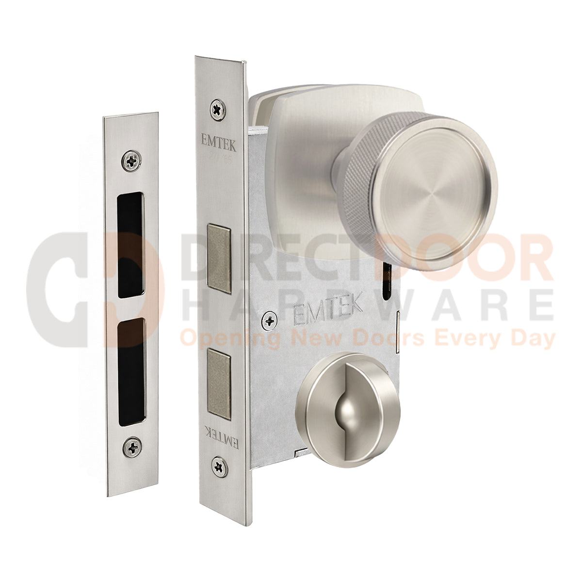 Emtek Conical Marble Interior Mortise Lever with Urban Rosette