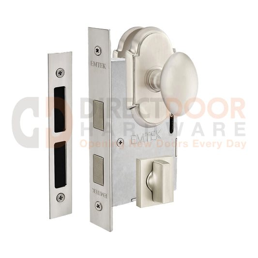 Emtek Egg Interior Mortise Knob with #8 Rosette