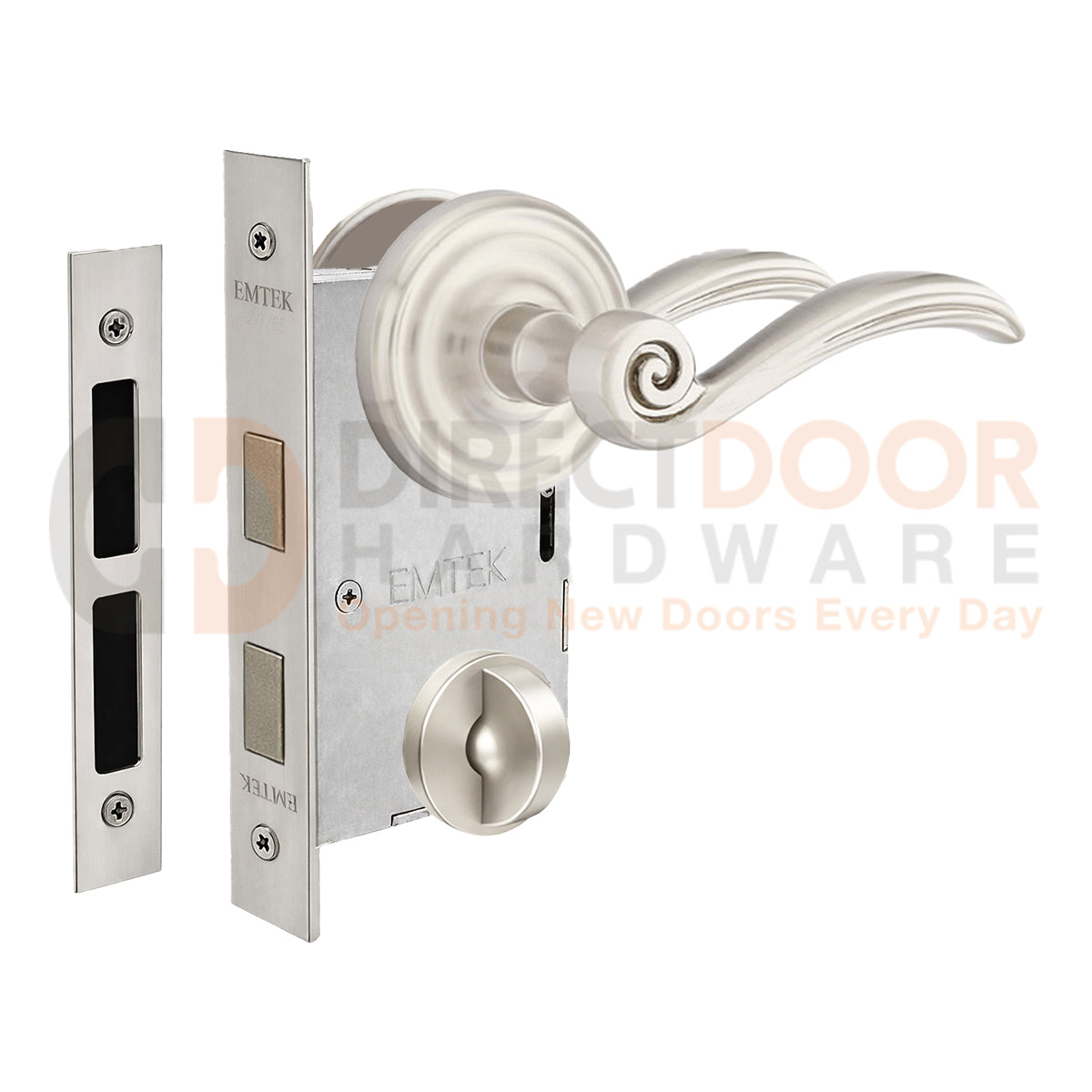 Emtek Elan Interior Mortise Lever with Regular Rosette