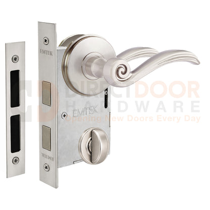 Emtek Elan Interior Mortise Lever with Watford Rosette