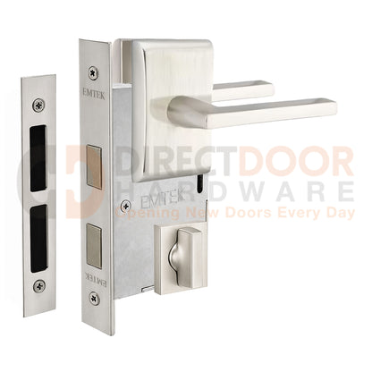 Emtek Helios Interior Mortise Lever with Neos Rosette