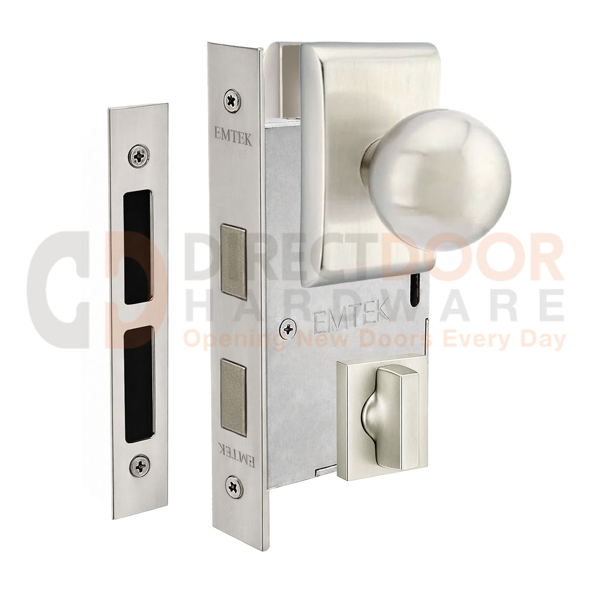 Emtek Orb Interior Mortise Knob with Neos Rosette