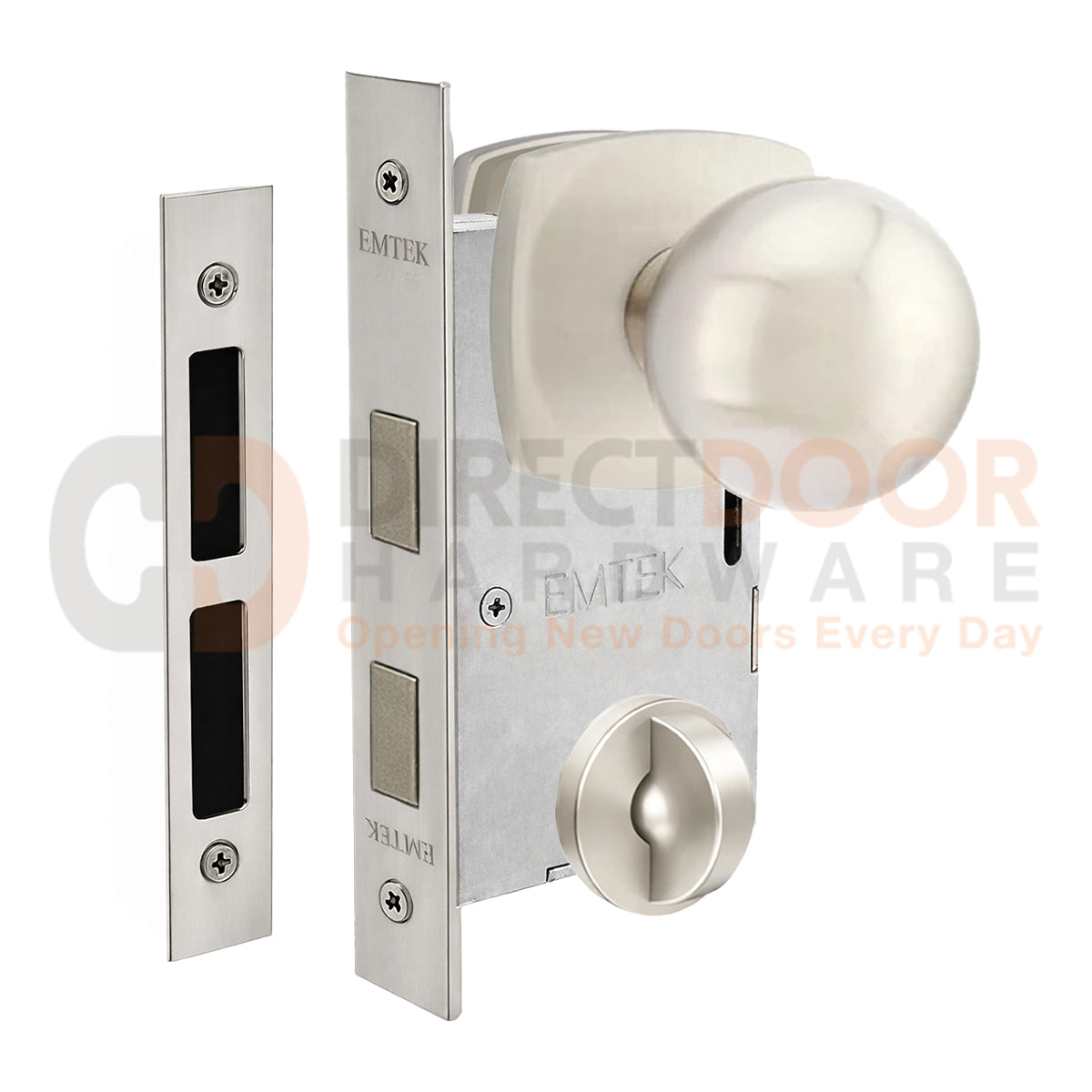 Emtek Orb Interior Mortise Knob with Urban Rosette