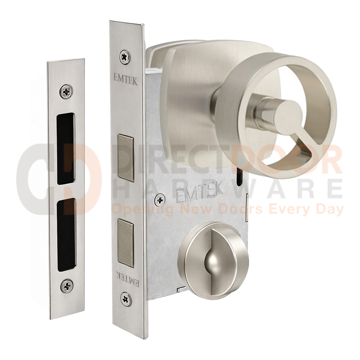 Emtek Spoke Interior Mortise Knob with Urban Rosette