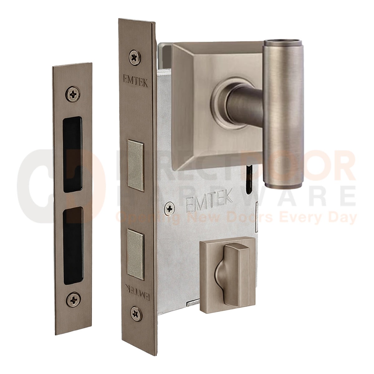 Emtek Ace Interior Mortise Knob with Quincy Rosette