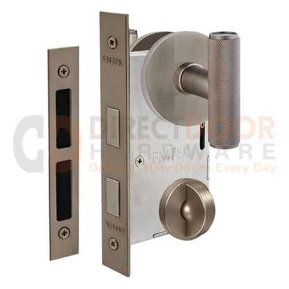 Emtek Ace Knurled Interior Mortise Knob with Disk Rosette