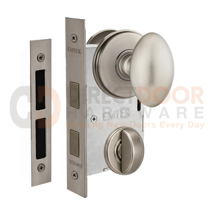 Emtek Egg Interior Mortise Knob with Watford Rosette