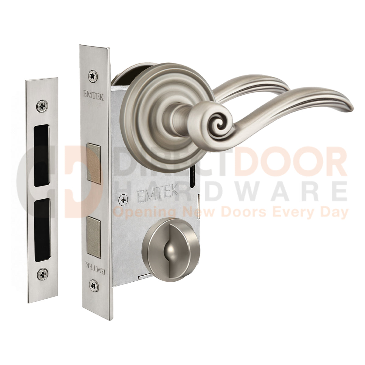 Emtek Elan Interior Mortise Lever with Regular Rosette