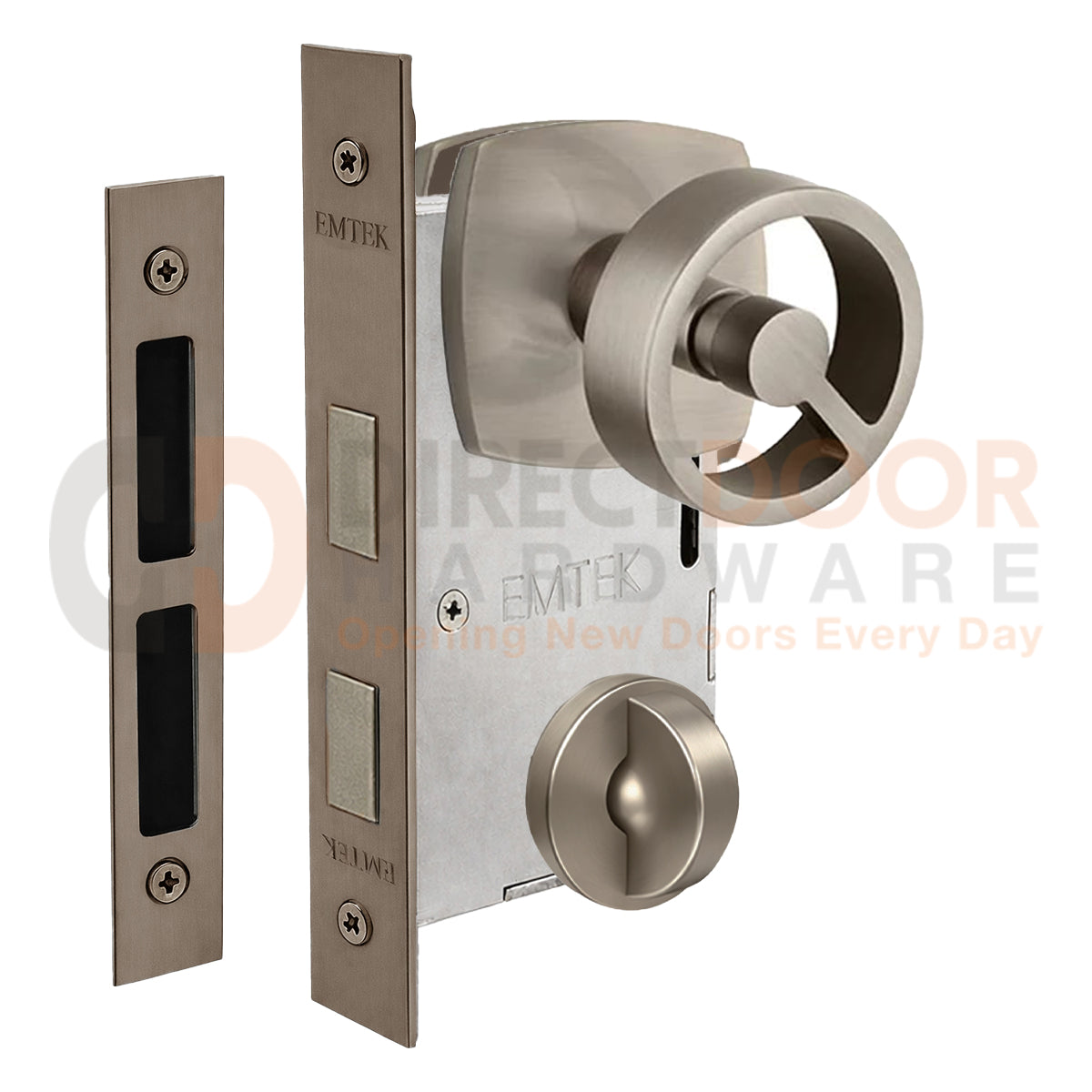 Emtek Spoke Interior Mortise Knob with Urban Rosette