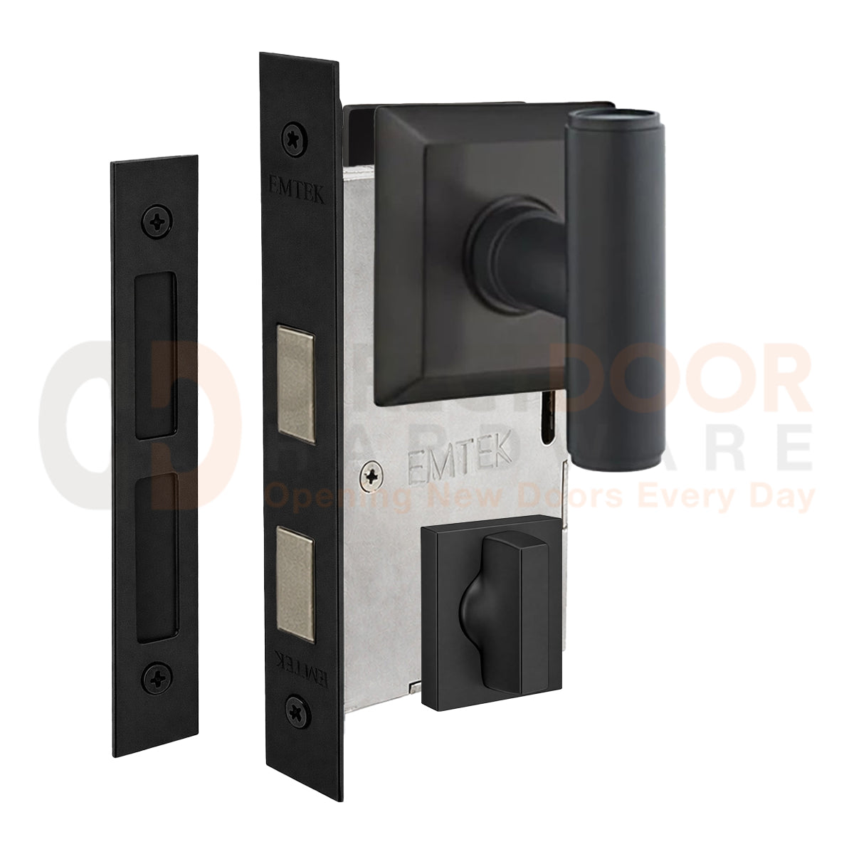 Emtek Ace Interior Mortise Knob with Quincy Rosette