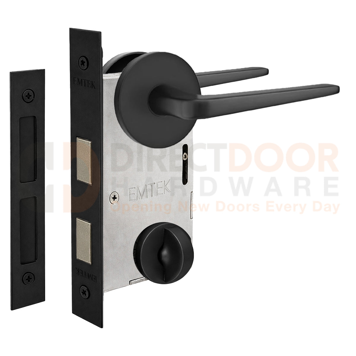Emtek Athena Interior Mortise Lever with Disk Rosette