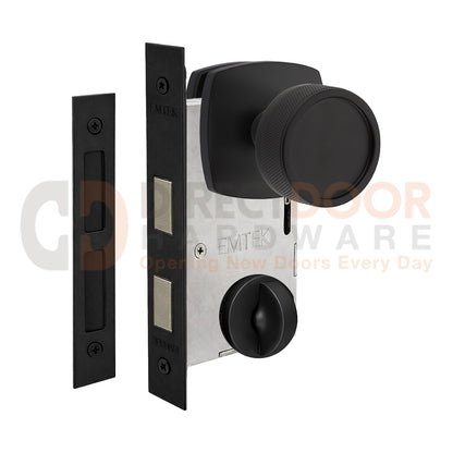 Emtek Conical Marble Interior Mortise Lever with Urban Rosette