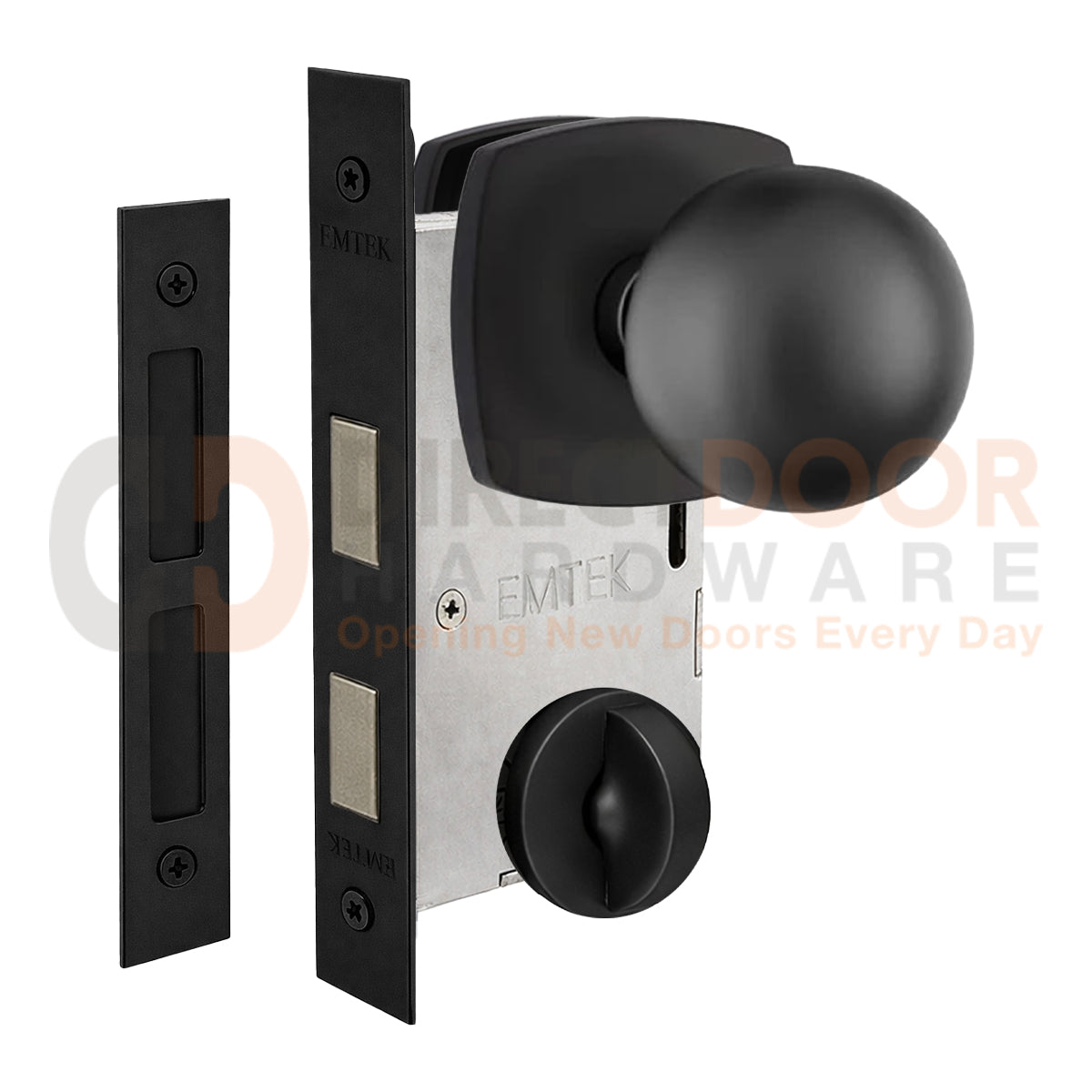 Emtek Orb Interior Mortise Knob with Urban Rosette