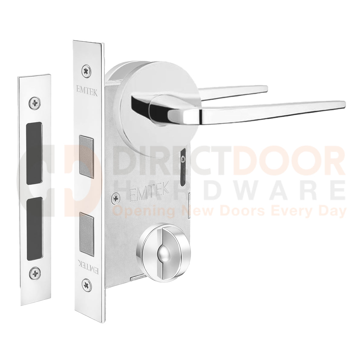 Emtek Athena Interior Mortise Lever with Disk Rosette