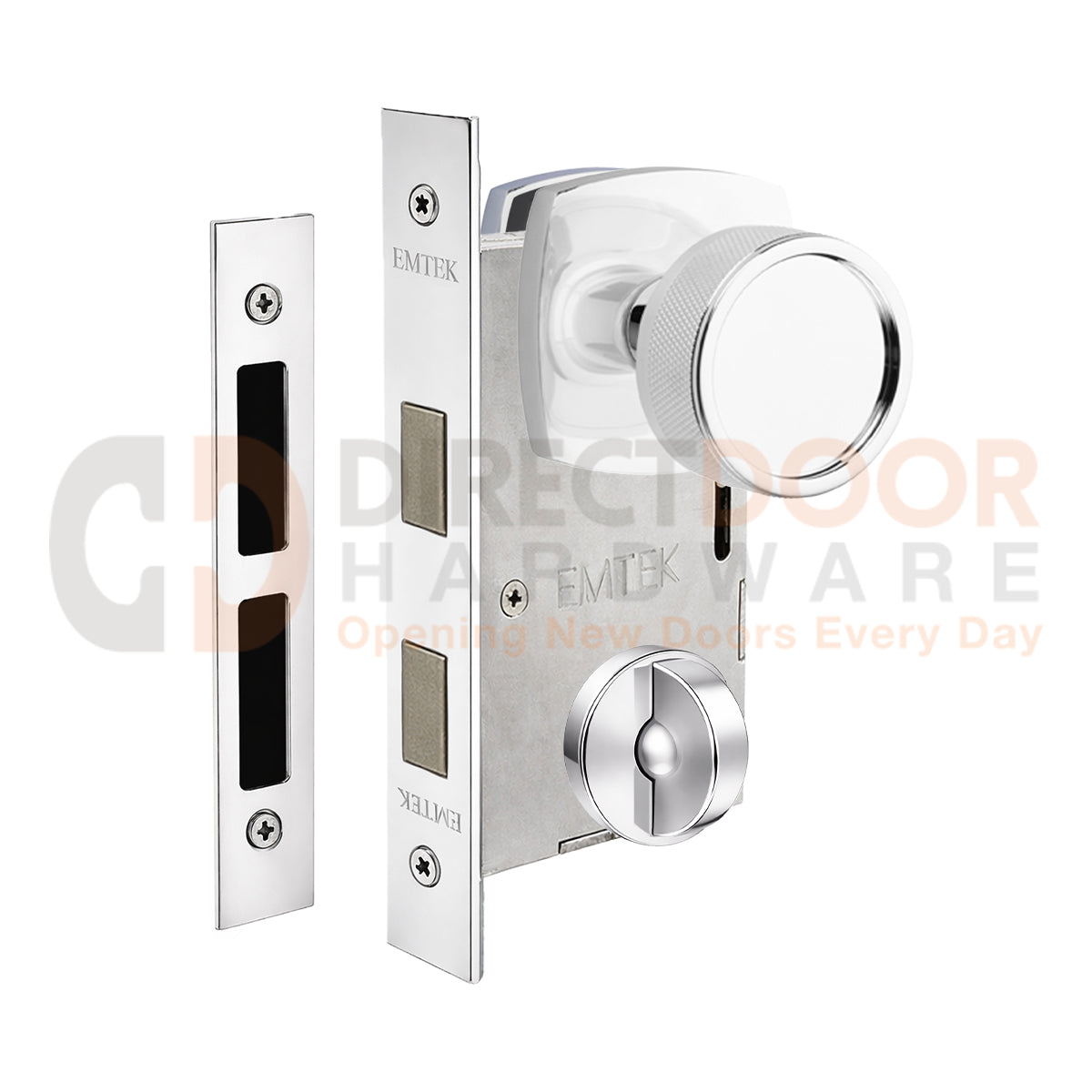 Emtek Conical Marble Interior Mortise Lever with Urban Rosette