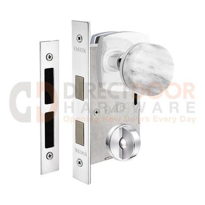 Emtek Conical Marble Interior Mortise Lever with Urban Rosette