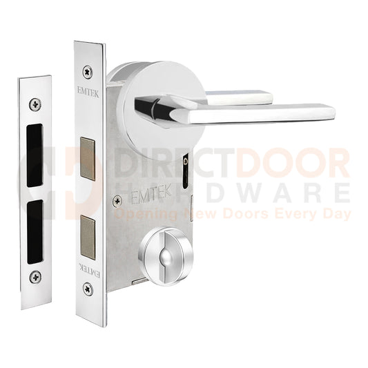 Emtek Helios Interior Mortise Lever with Disk Rosette